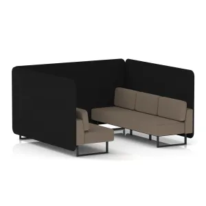 Brixworth Acoustic Office Privacy Bench Booth