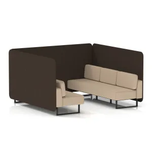 Brixworth Acoustic Office Privacy Bench Booth
