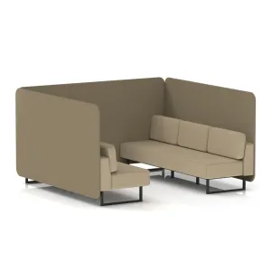 Brixworth Acoustic Office Privacy Bench Booth