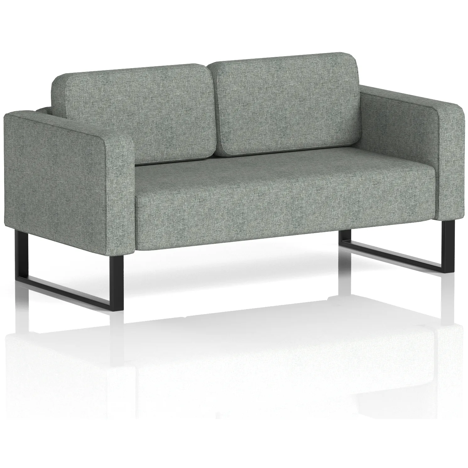 Brixworth Soft Seating 2 and 3 Seater Office Sofa