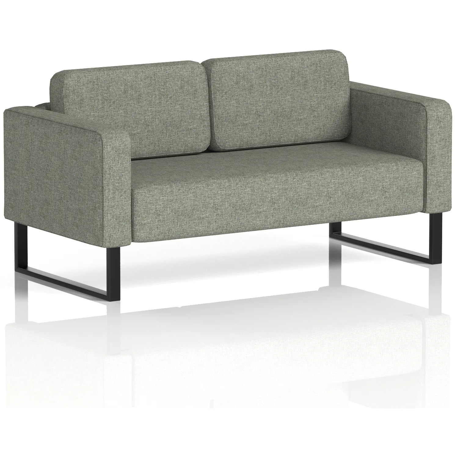 Brixworth Soft Seating 2 and 3 Seater Office Sofa