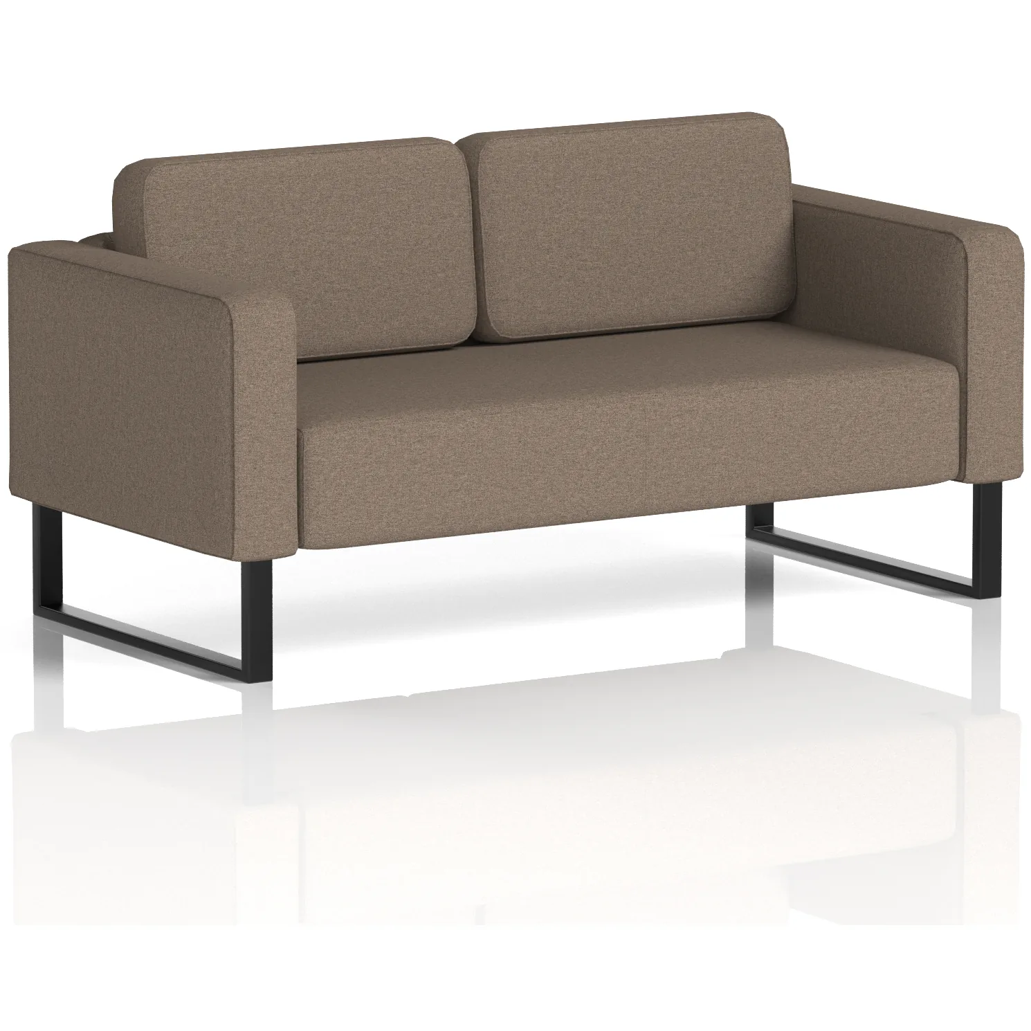 Brixworth Soft Seating 2 and 3 Seater Office Sofa