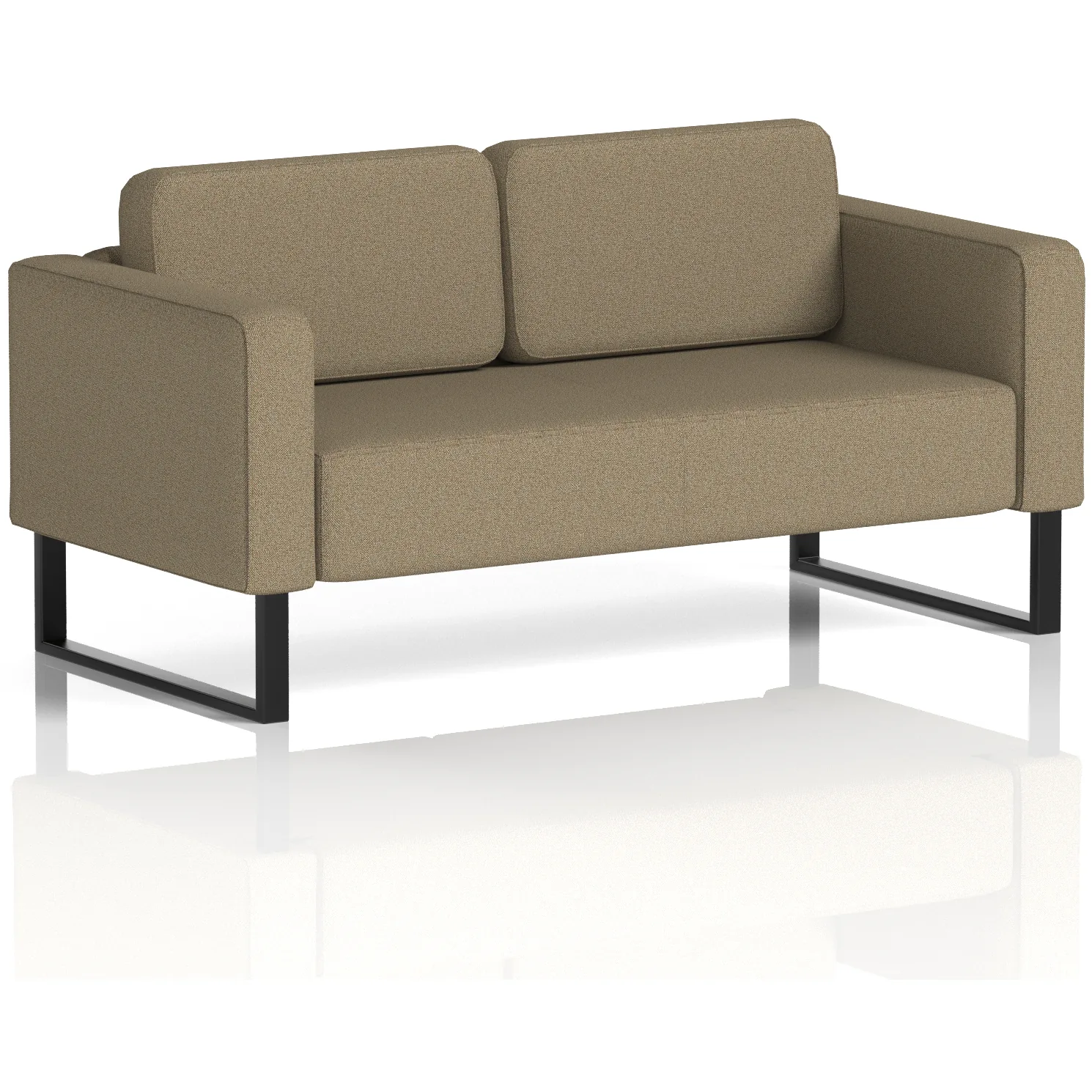 Brixworth Soft Seating 2 and 3 Seater Office Sofa