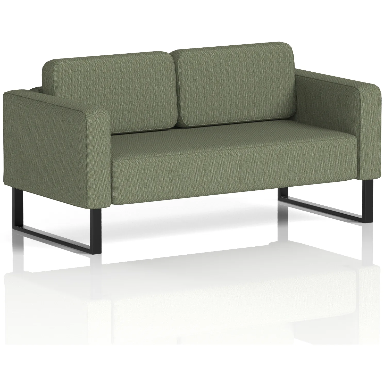 Brixworth Soft Seating 2 and 3 Seater Office Sofa