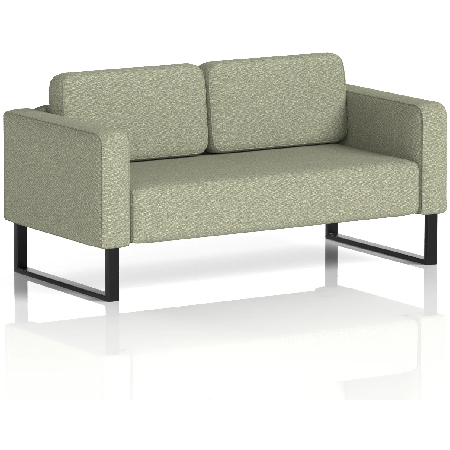 Brixworth Soft Seating 2 and 3 Seater Office Sofa