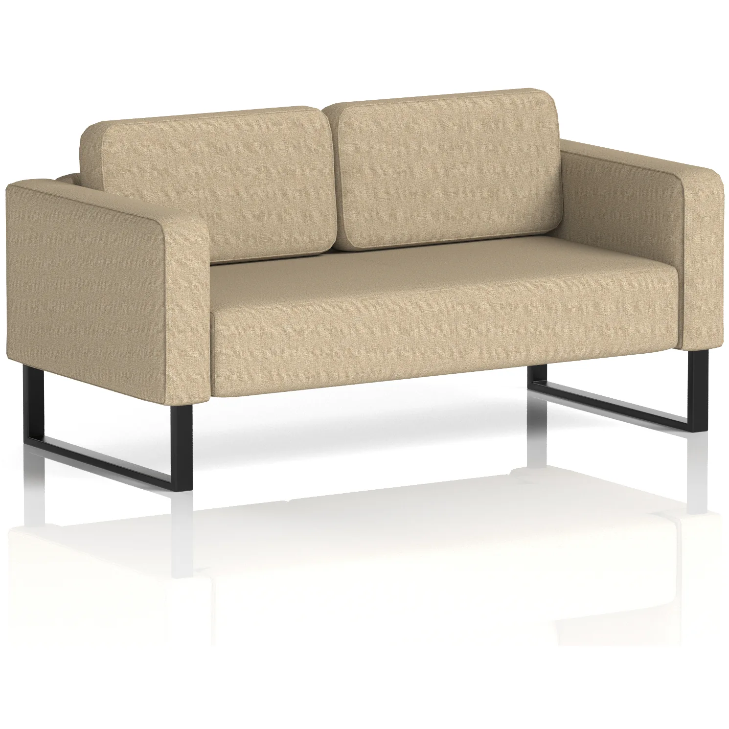 Brixworth Soft Seating 2 and 3 Seater Office Sofa
