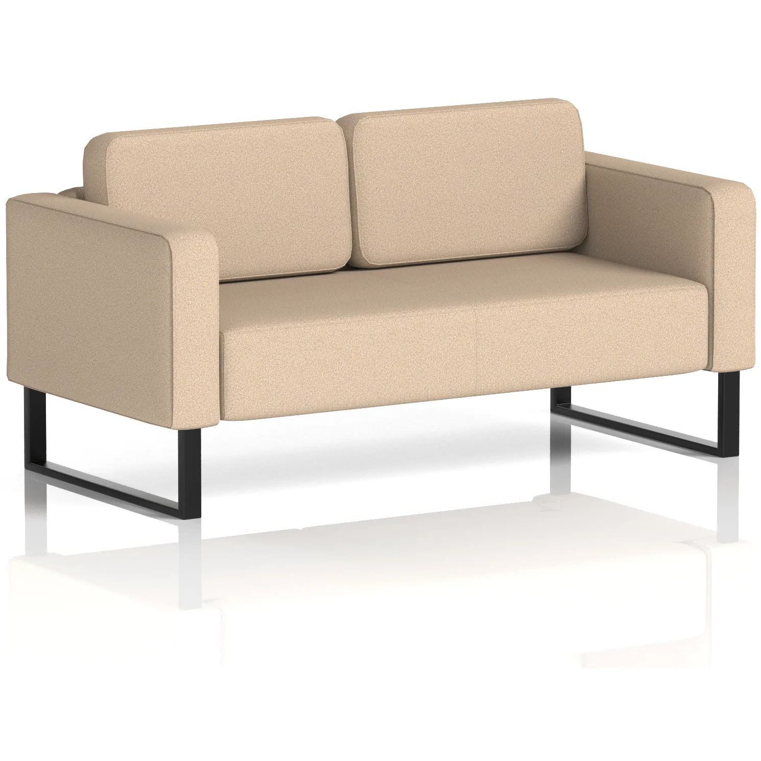 Brixworth Soft Seating 2 and 3 Seater Office Sofa