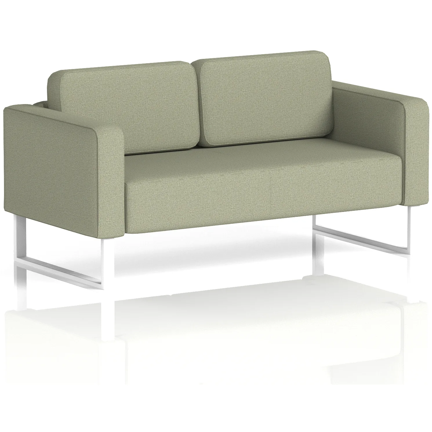 Brixworth Soft Seating 2 and 3 Seater Office Sofa