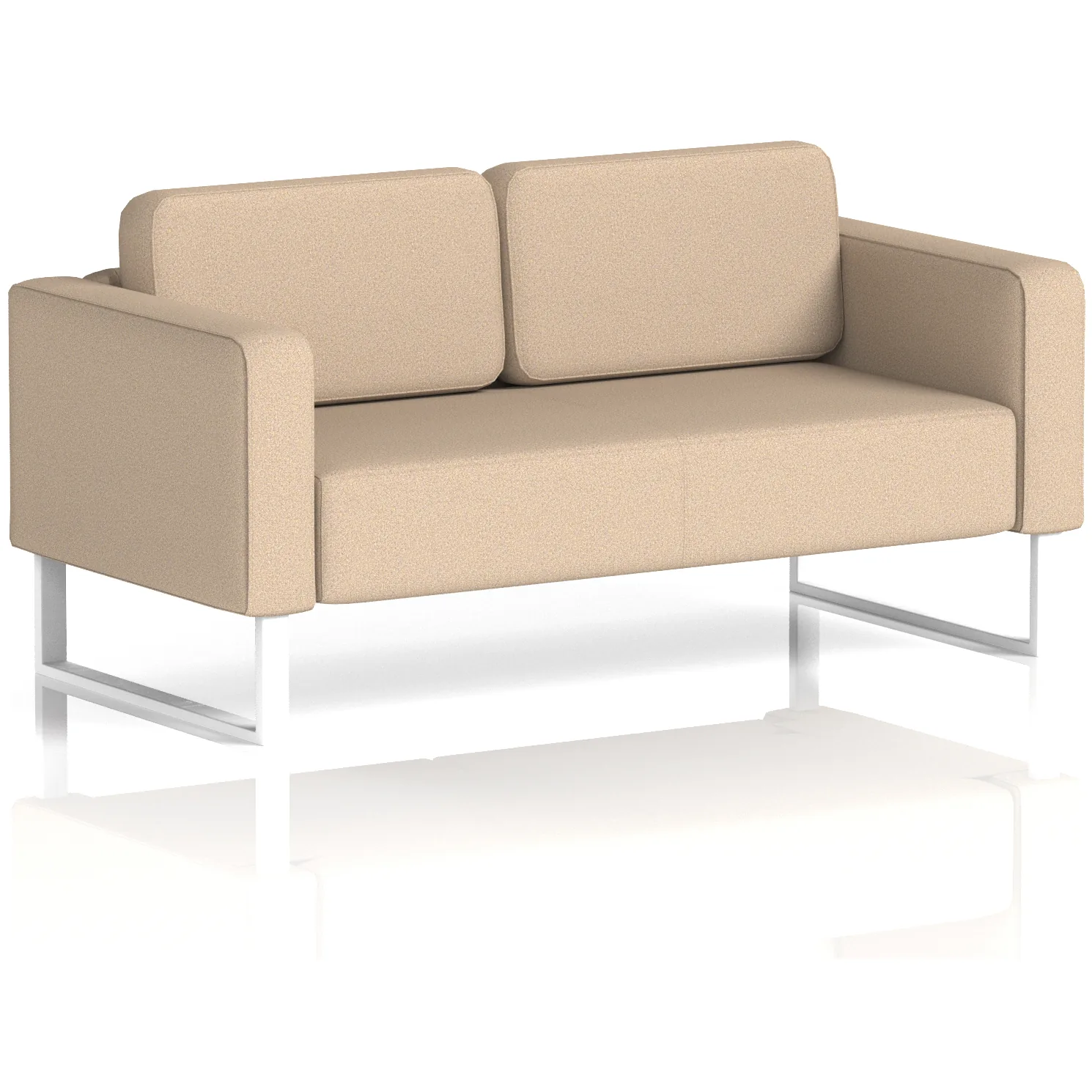 Brixworth Soft Seating 2 and 3 Seater Office Sofa