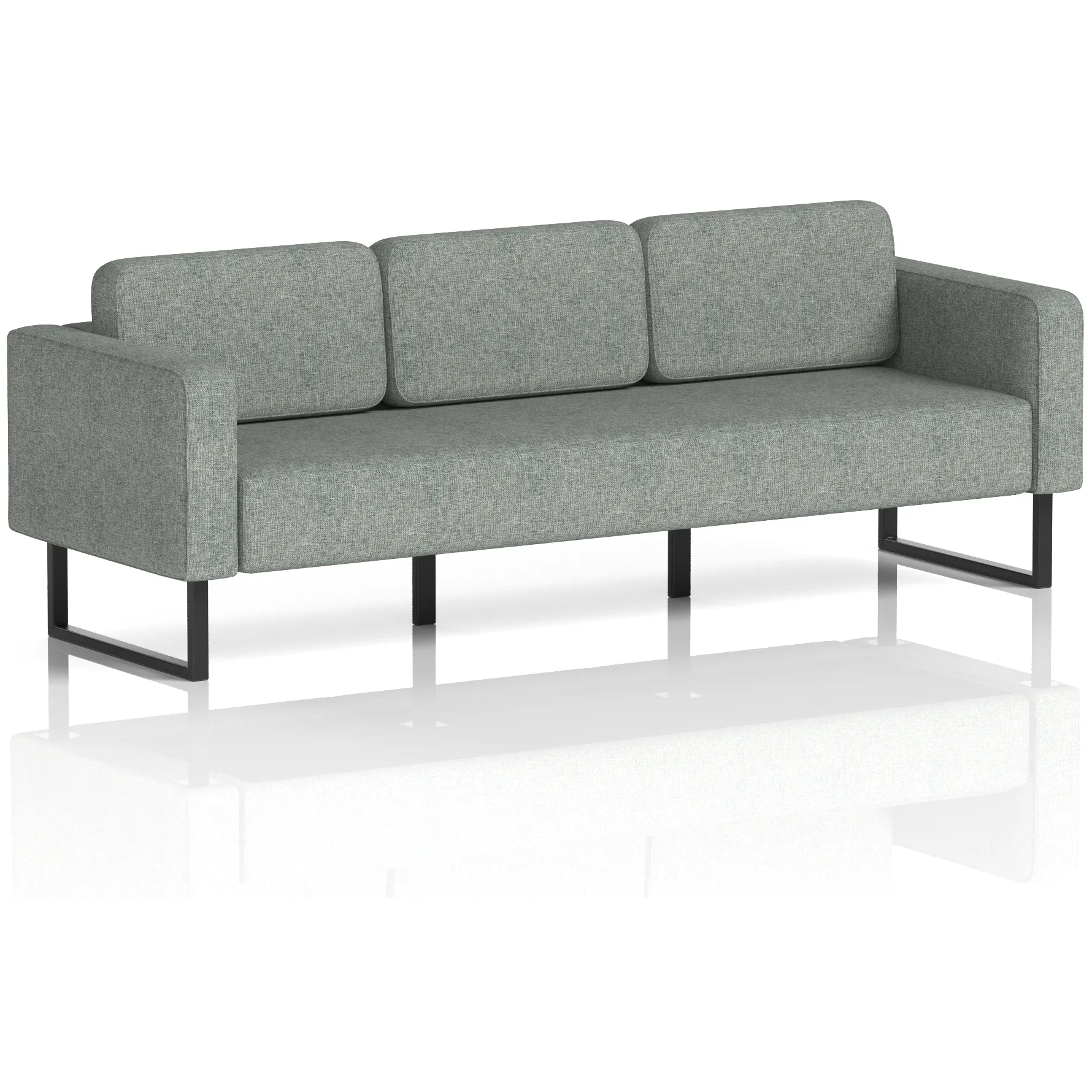 Brixworth Soft Seating 2 and 3 Seater Office Sofa