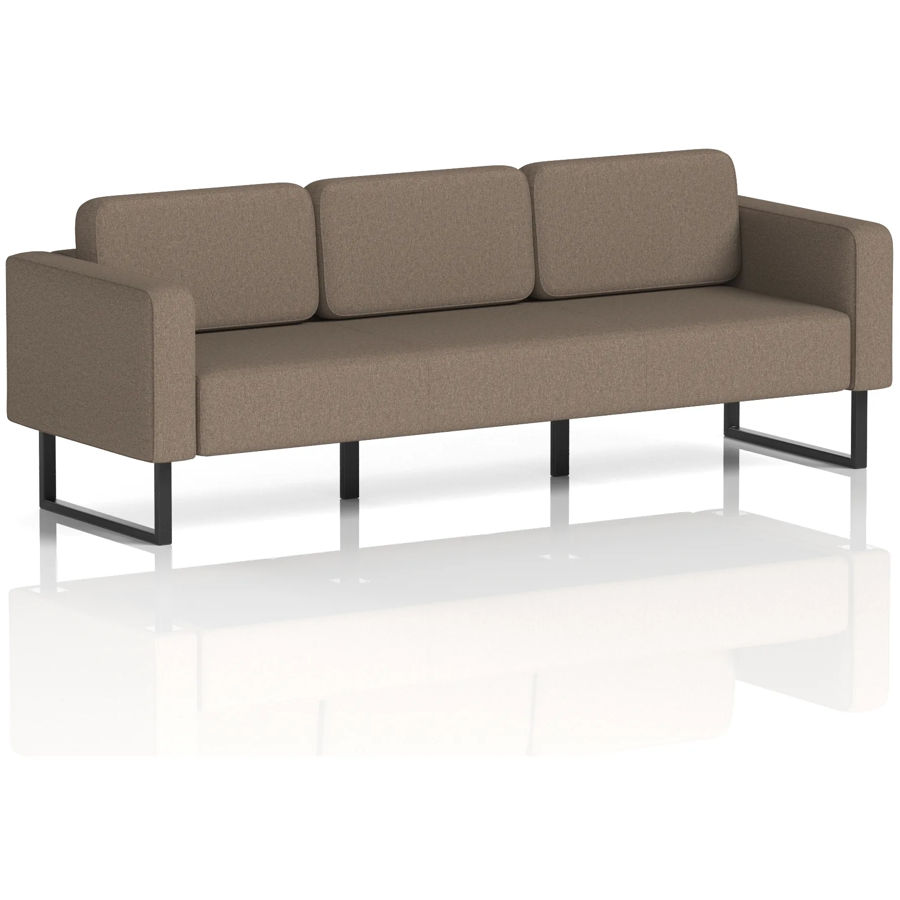 Brixworth Soft Seating 2 and 3 Seater Office Sofa
