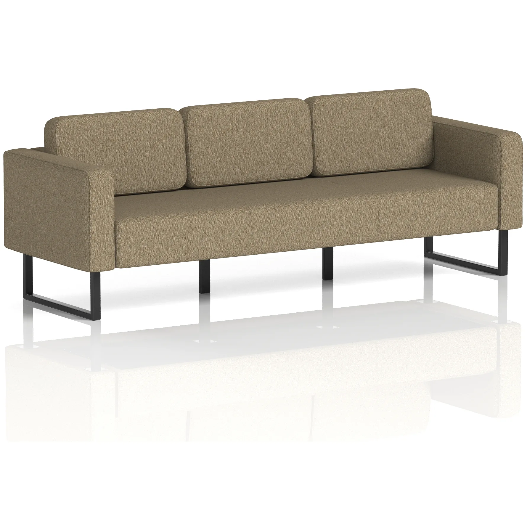 Brixworth Soft Seating 2 and 3 Seater Office Sofa