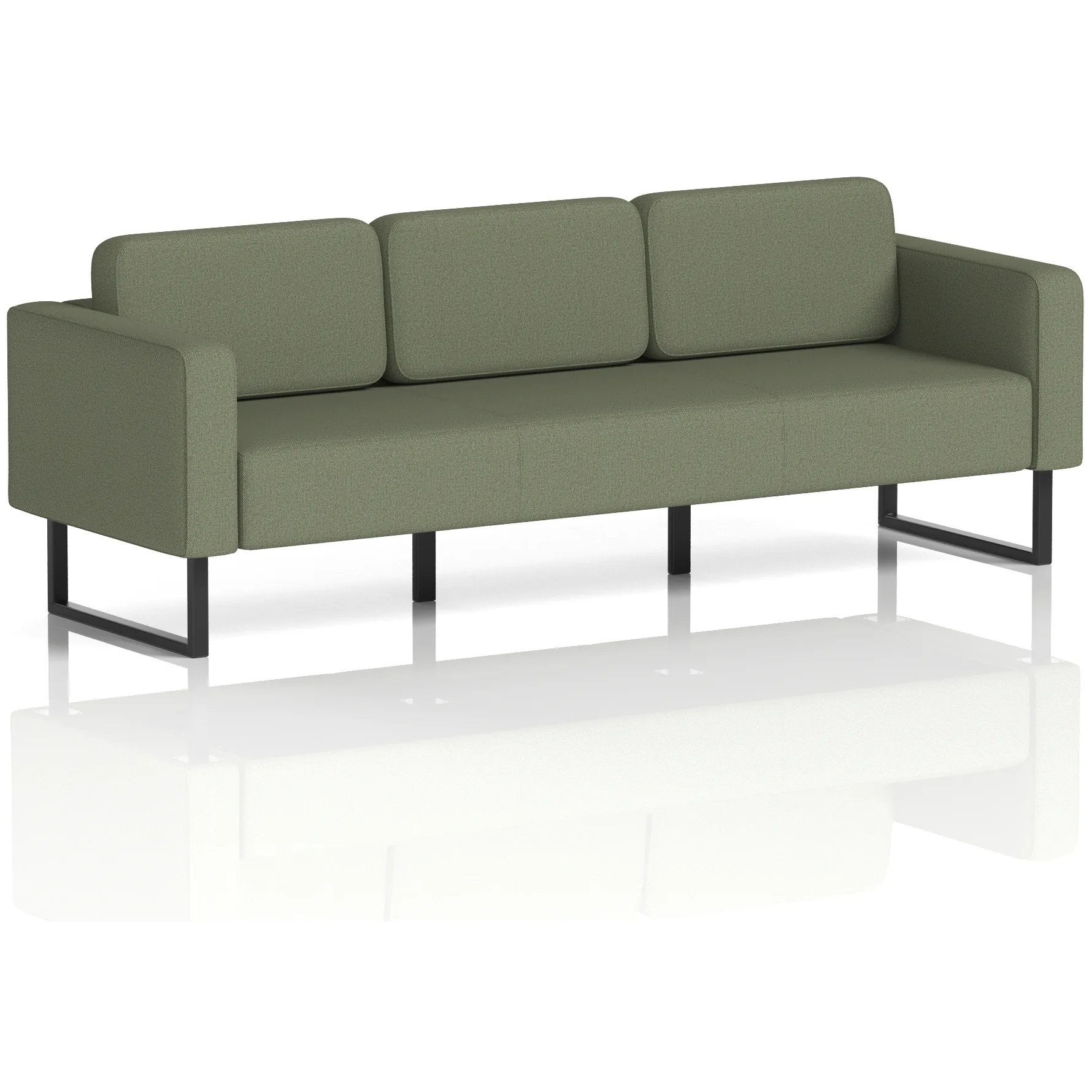 Brixworth Soft Seating 2 and 3 Seater Office Sofa