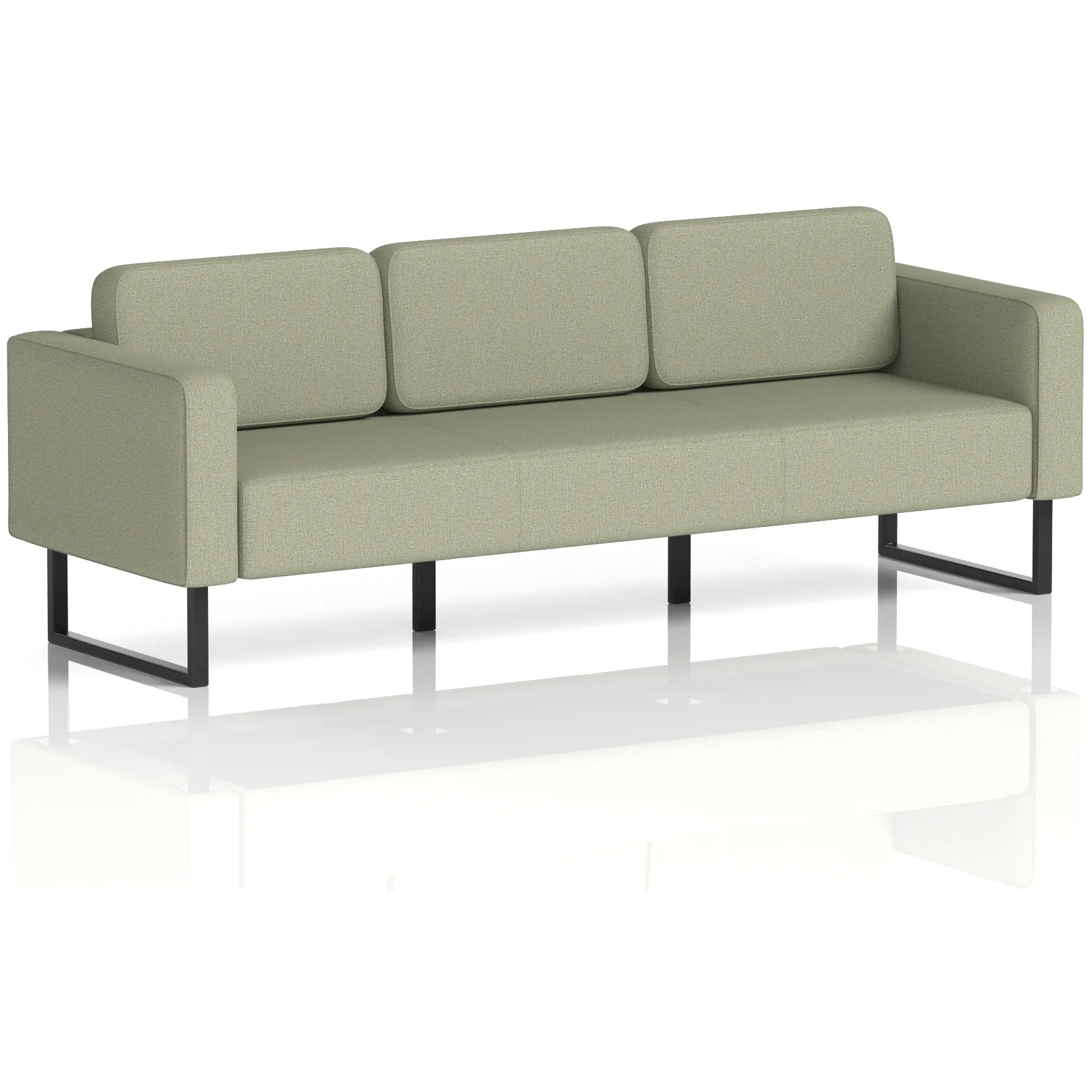 Brixworth Soft Seating 2 and 3 Seater Office Sofa