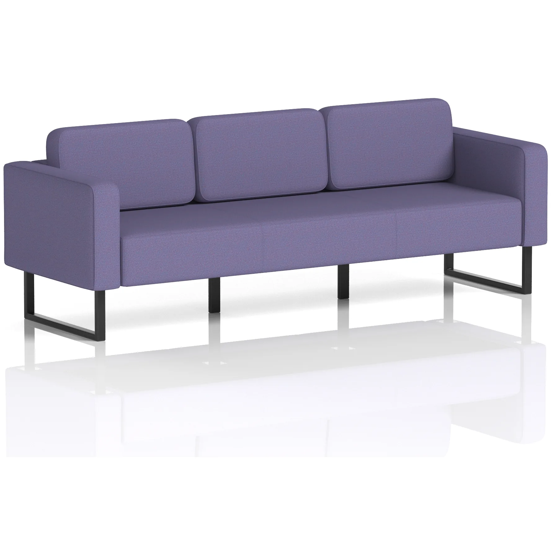 Brixworth Soft Seating 2 and 3 Seater Office Sofa
