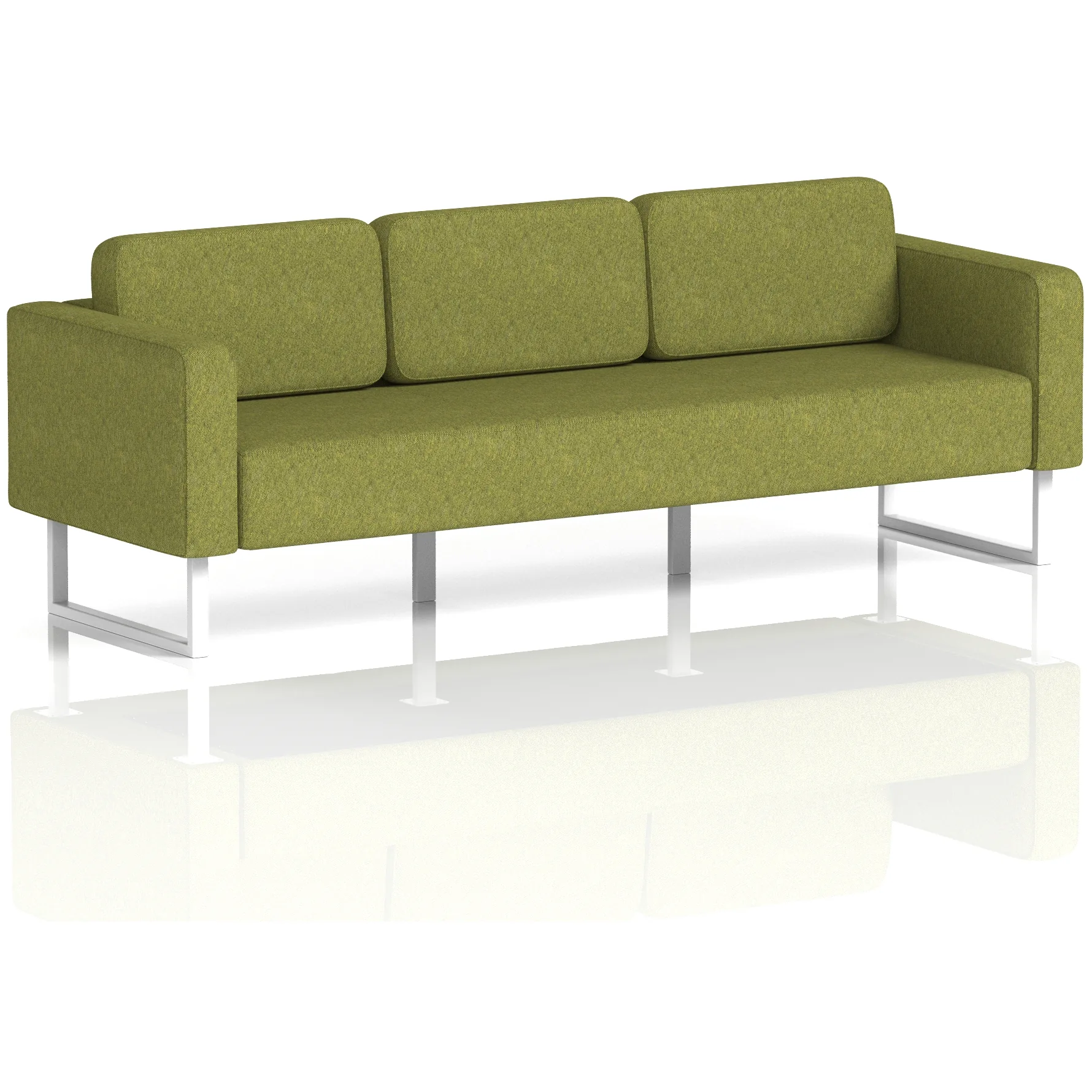 Brixworth Soft Seating 2 and 3 Seater Office Sofa