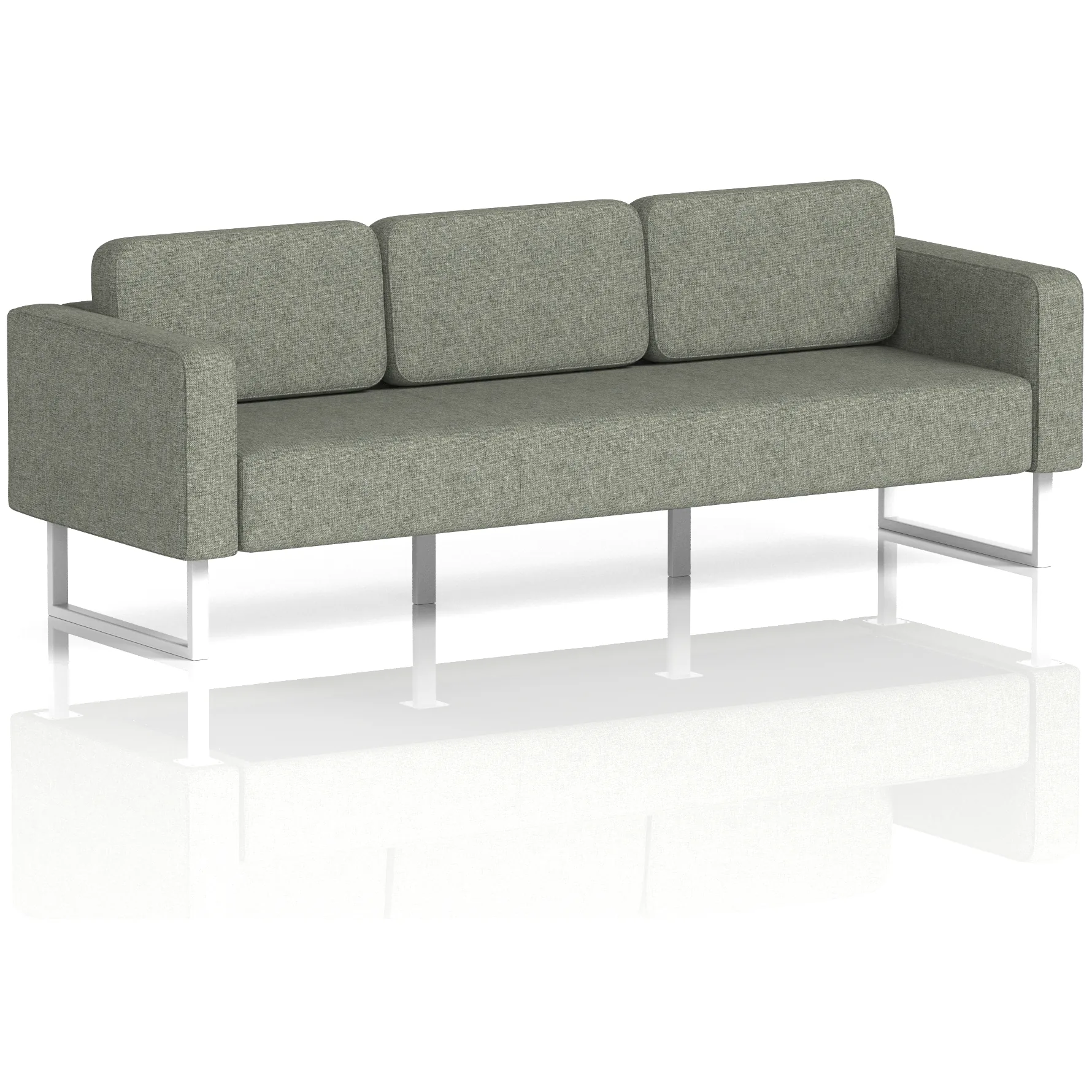 Brixworth Soft Seating 2 and 3 Seater Office Sofa
