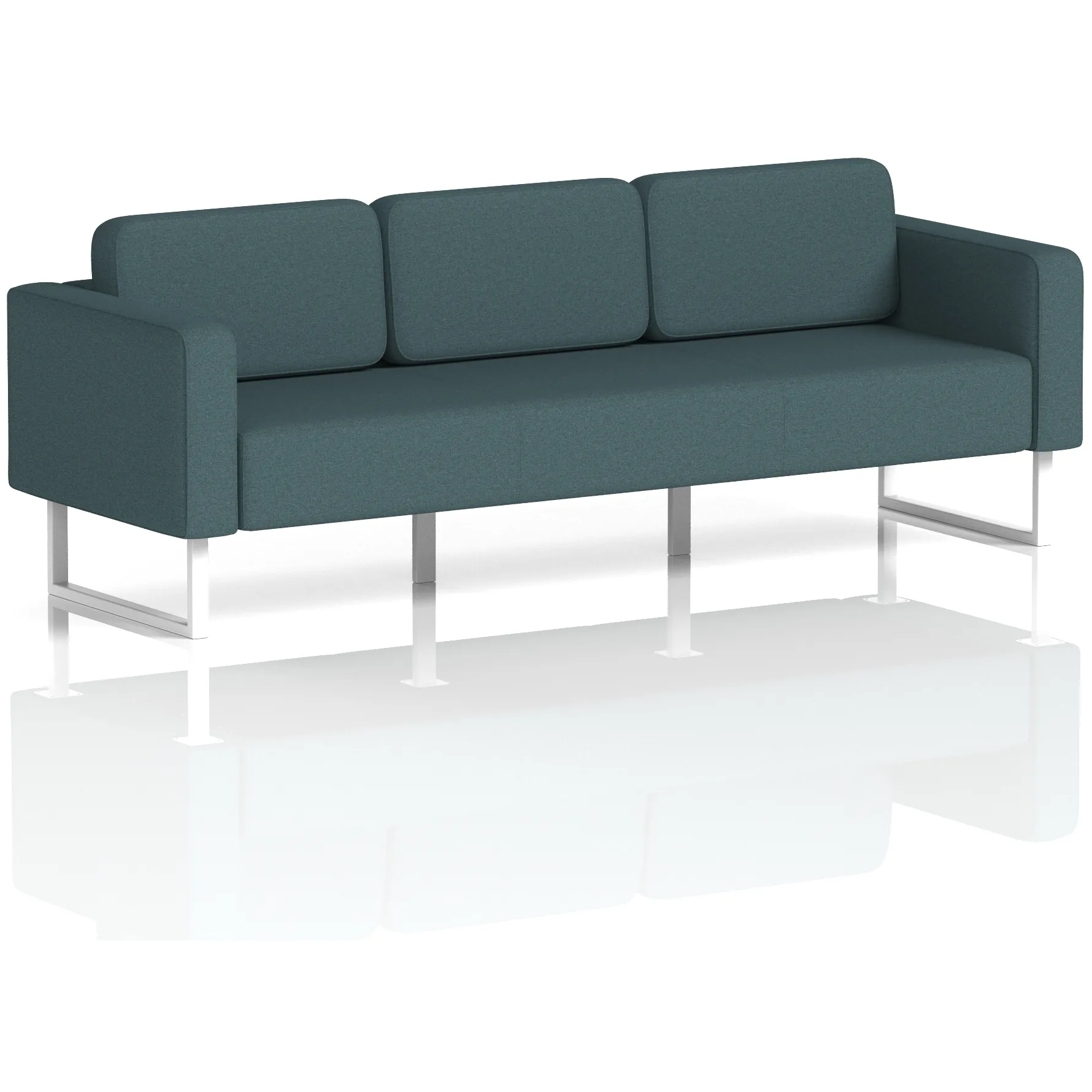 Brixworth Soft Seating 2 and 3 Seater Office Sofa
