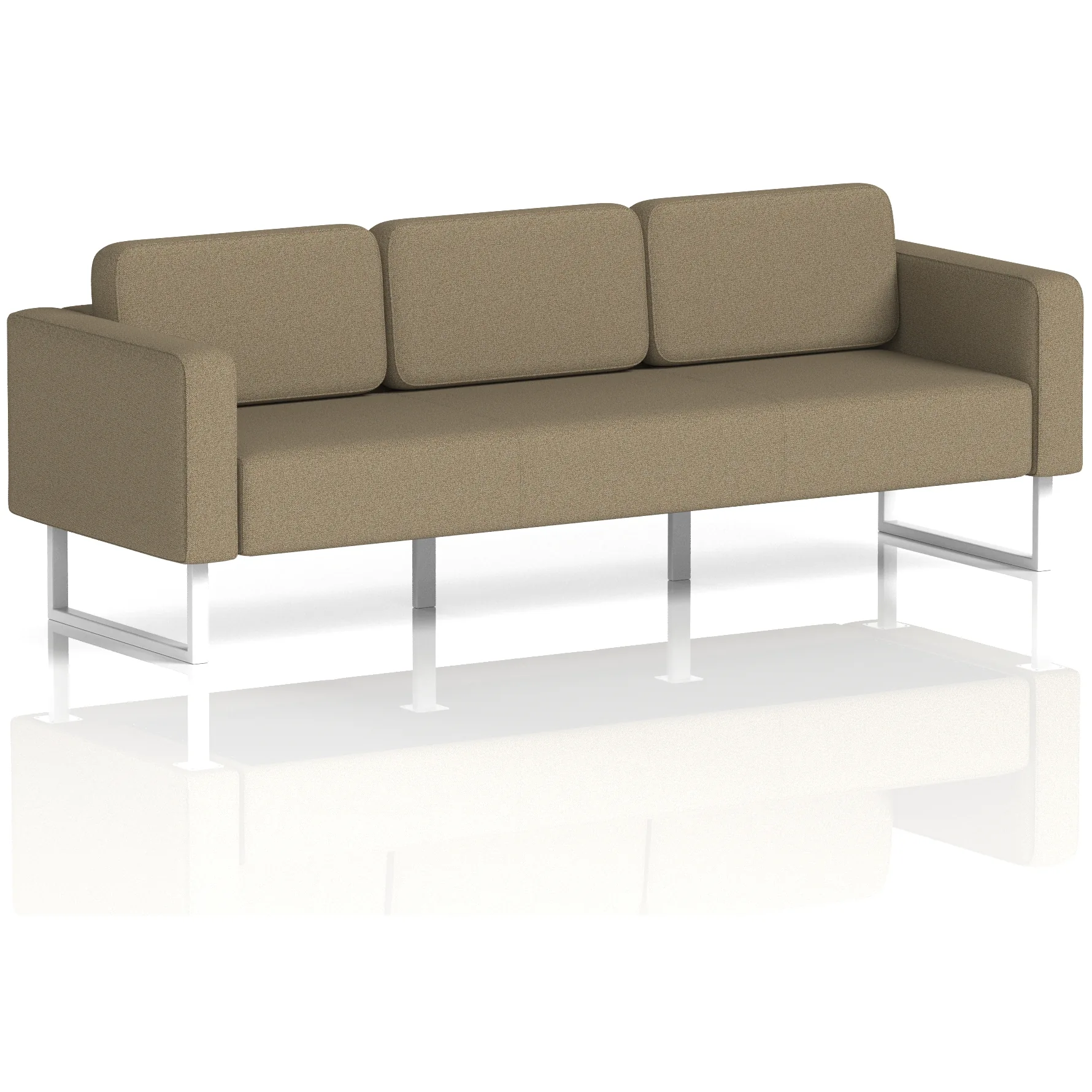 Brixworth Soft Seating 2 and 3 Seater Office Sofa