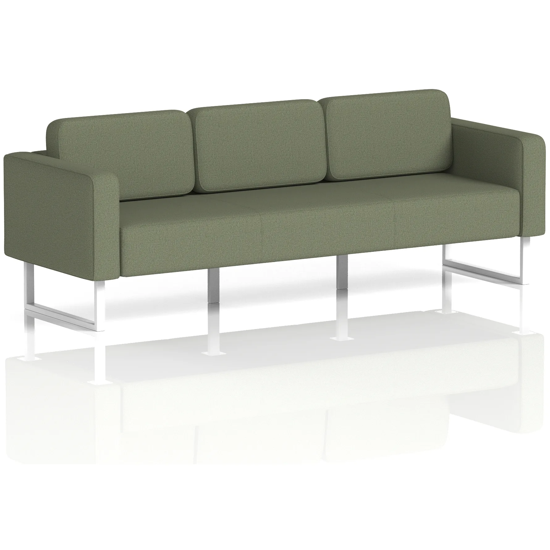 Brixworth Soft Seating 2 and 3 Seater Office Sofa