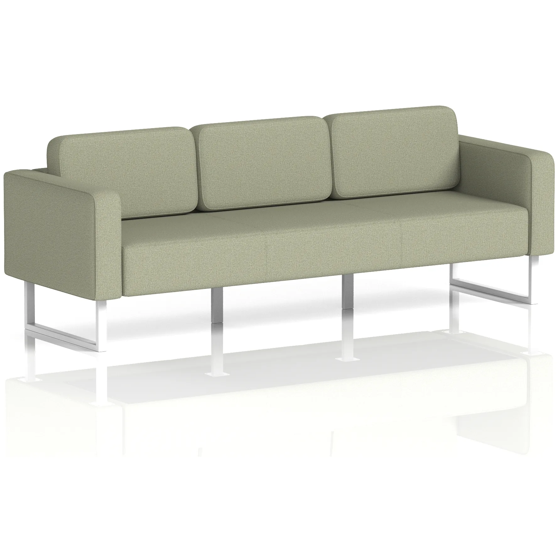 Brixworth Soft Seating 2 and 3 Seater Office Sofa