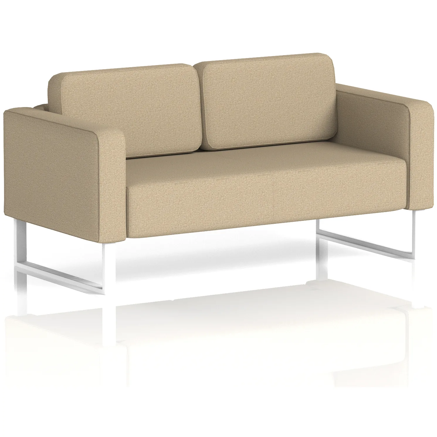 Brixworth UK Crafted 2 and 3 Seater Office Sofa