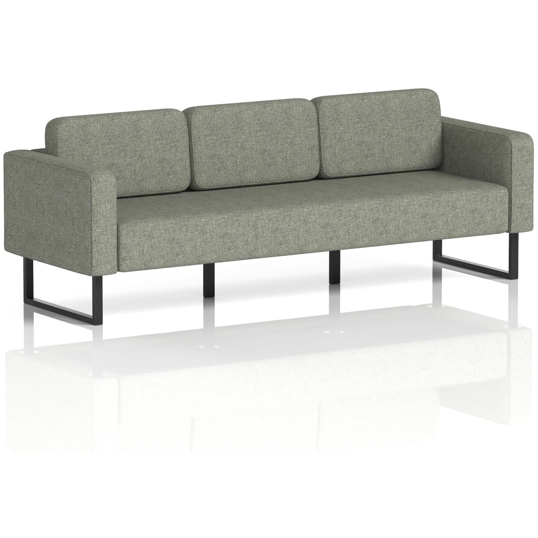 Brixworth UK Crafted 2 and 3 Seater Office Sofa