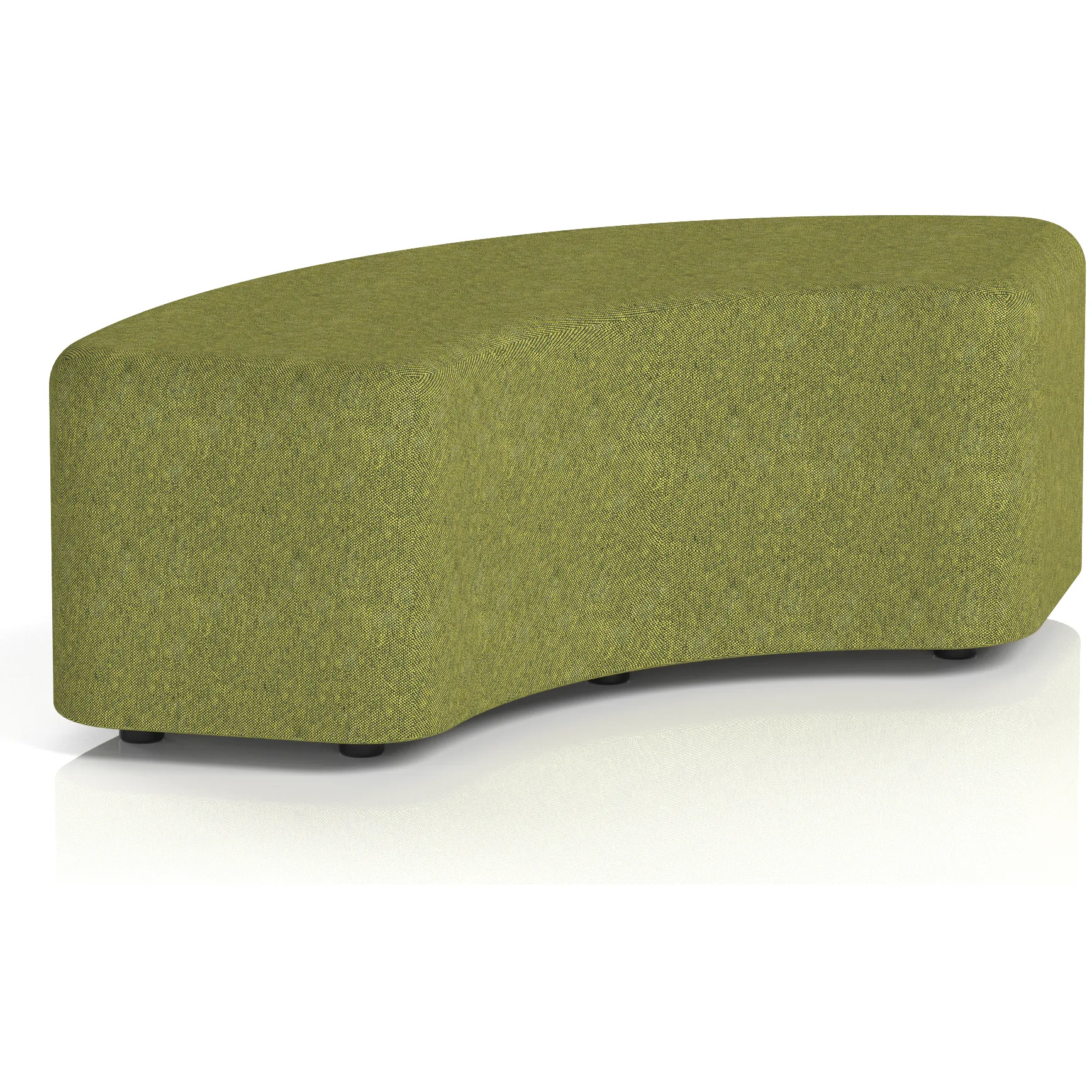 Harlestone Curved Modular Soft Seating Stool