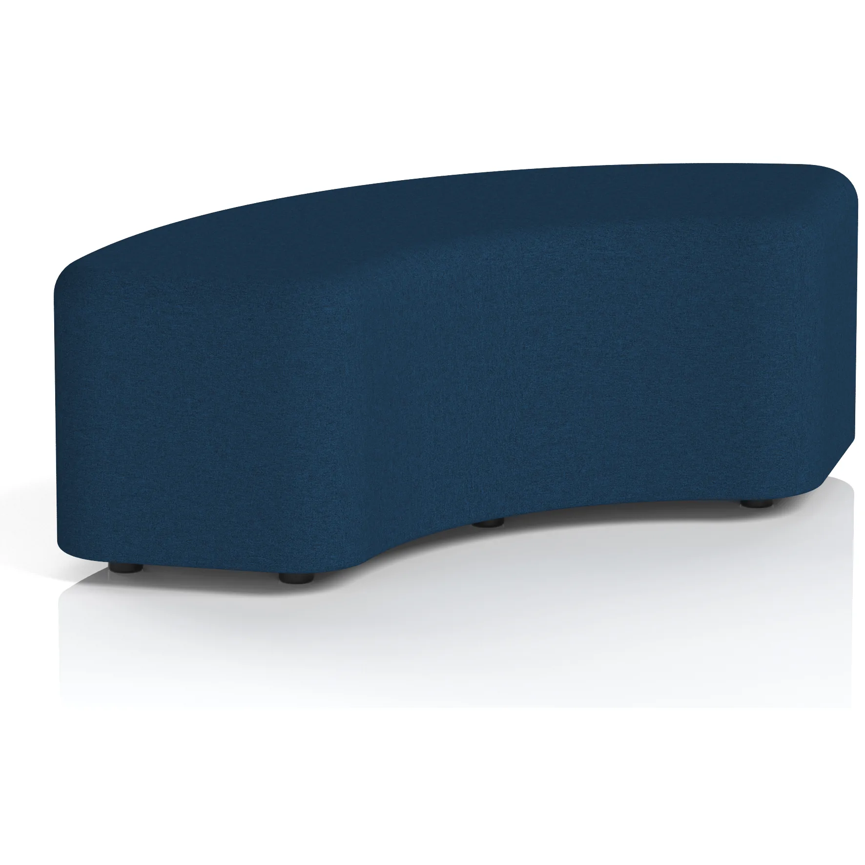 Harlestone Curved Modular Soft Seating Stool