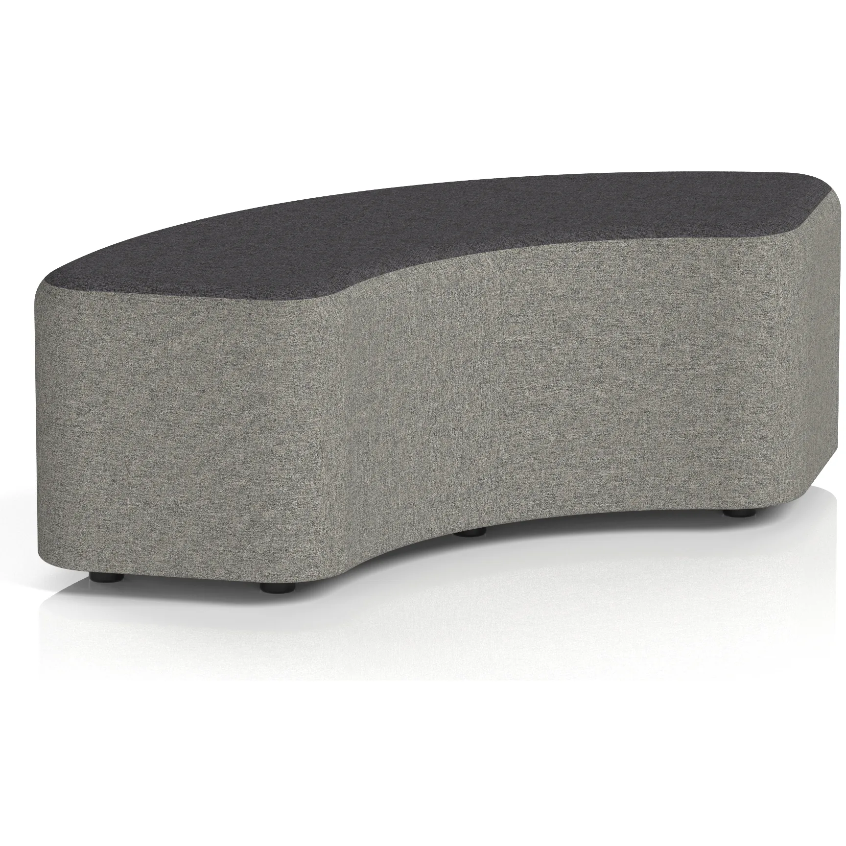 Harlestone Curved Modular Soft Seating Stool