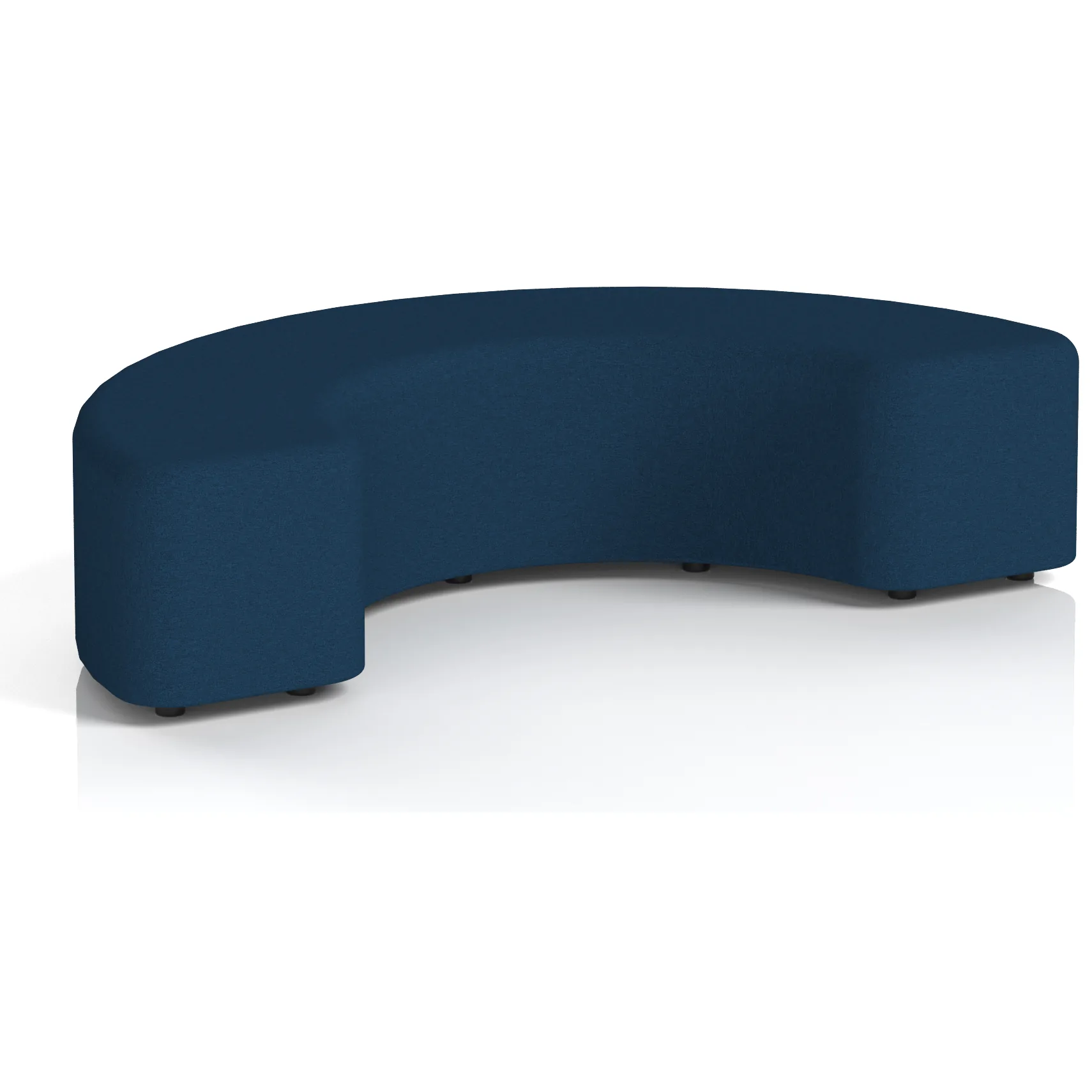 Harlestone Curved Modular Soft Seating Stool