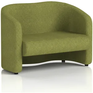 Lamport 2 Seater Curved Office Sofa