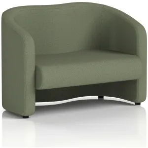 Lamport 2 Seater Curved Office Sofa