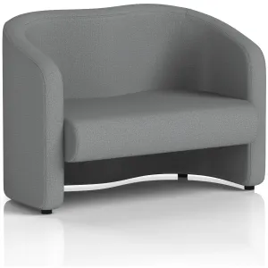 Lamport 2 Seater Curved Office Sofa