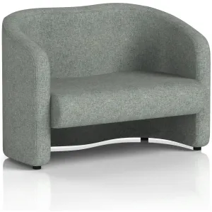Lamport 2 Seater Curved Office Sofa