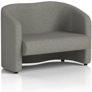 Lamport 2 Seater Curved Office Sofa