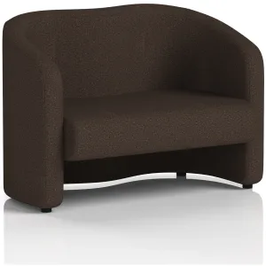 Lamport 2 Seater Curved Office Sofa