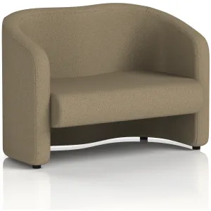 Lamport 2 Seater Curved Office Sofa