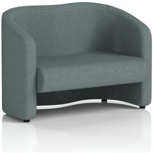 Lamport 2 Seater Curved Office Sofa