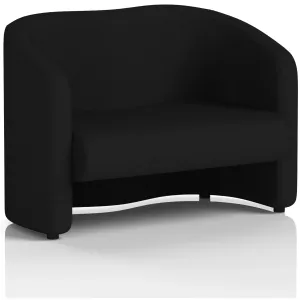 Lamport 2 Seater Curved Office Sofa