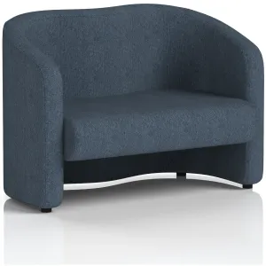 Lamport 2 Seater Curved Office Sofa