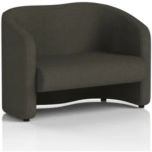 Lamport 2 Seater Curved Office Sofa