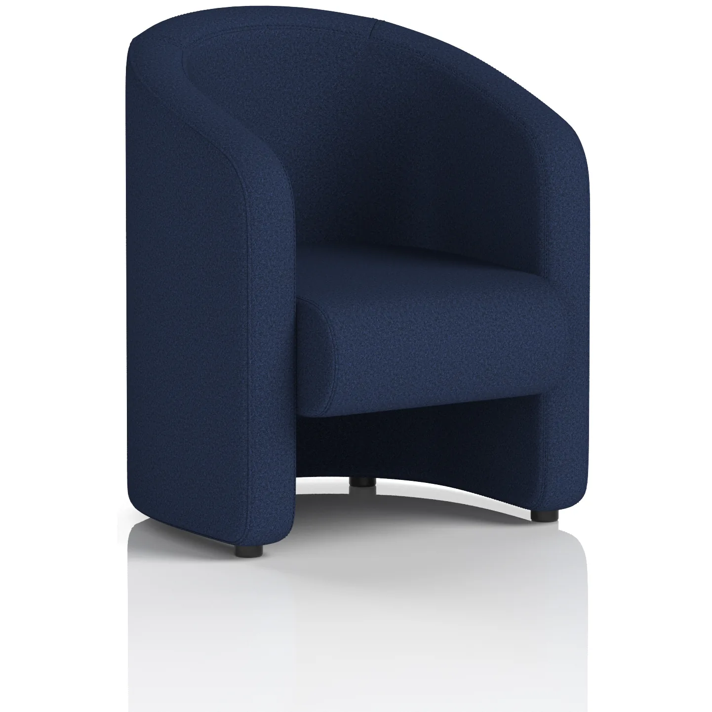 Lamport Curved Back Office Lounge Armchair