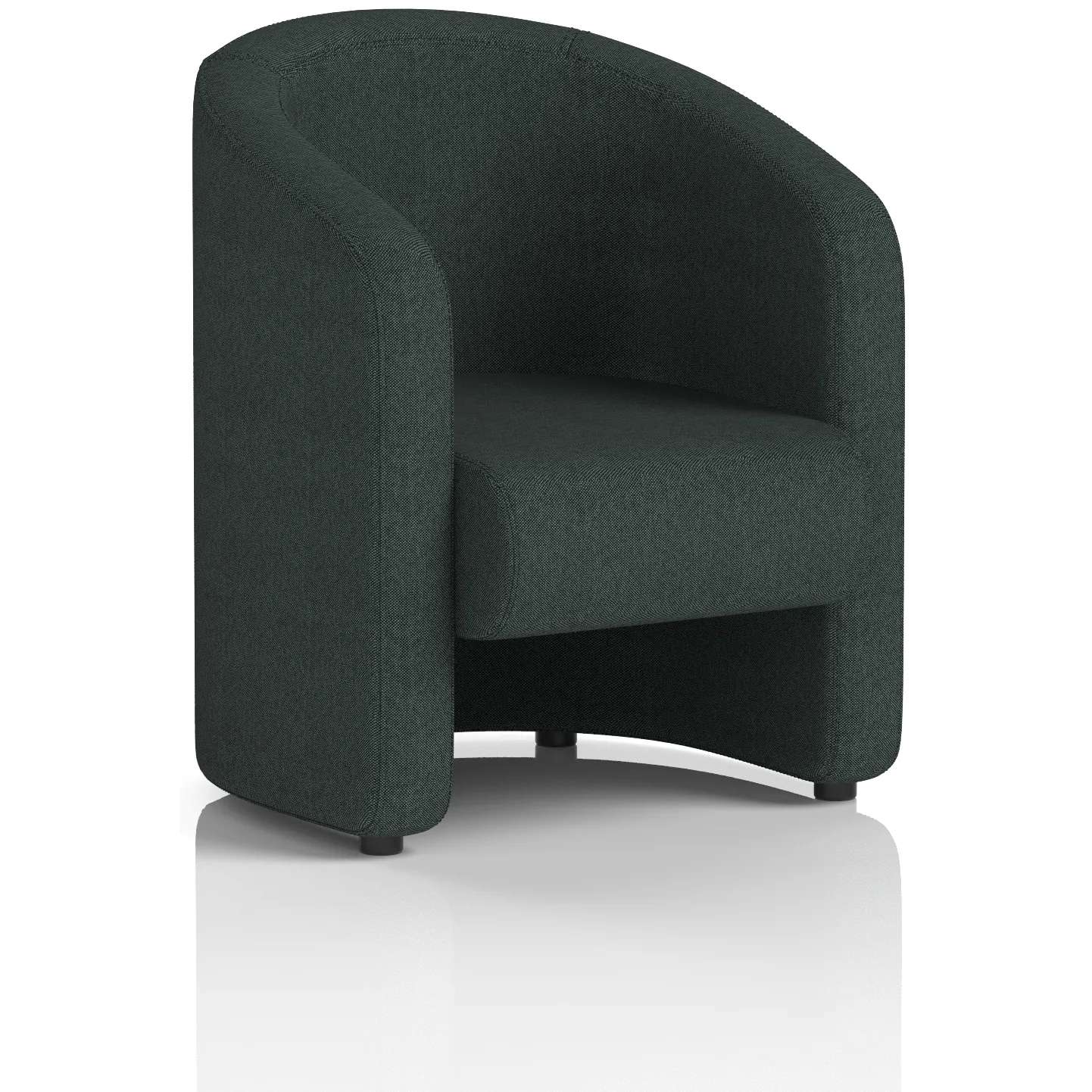 Lamport Curved Back Office Lounge Armchair