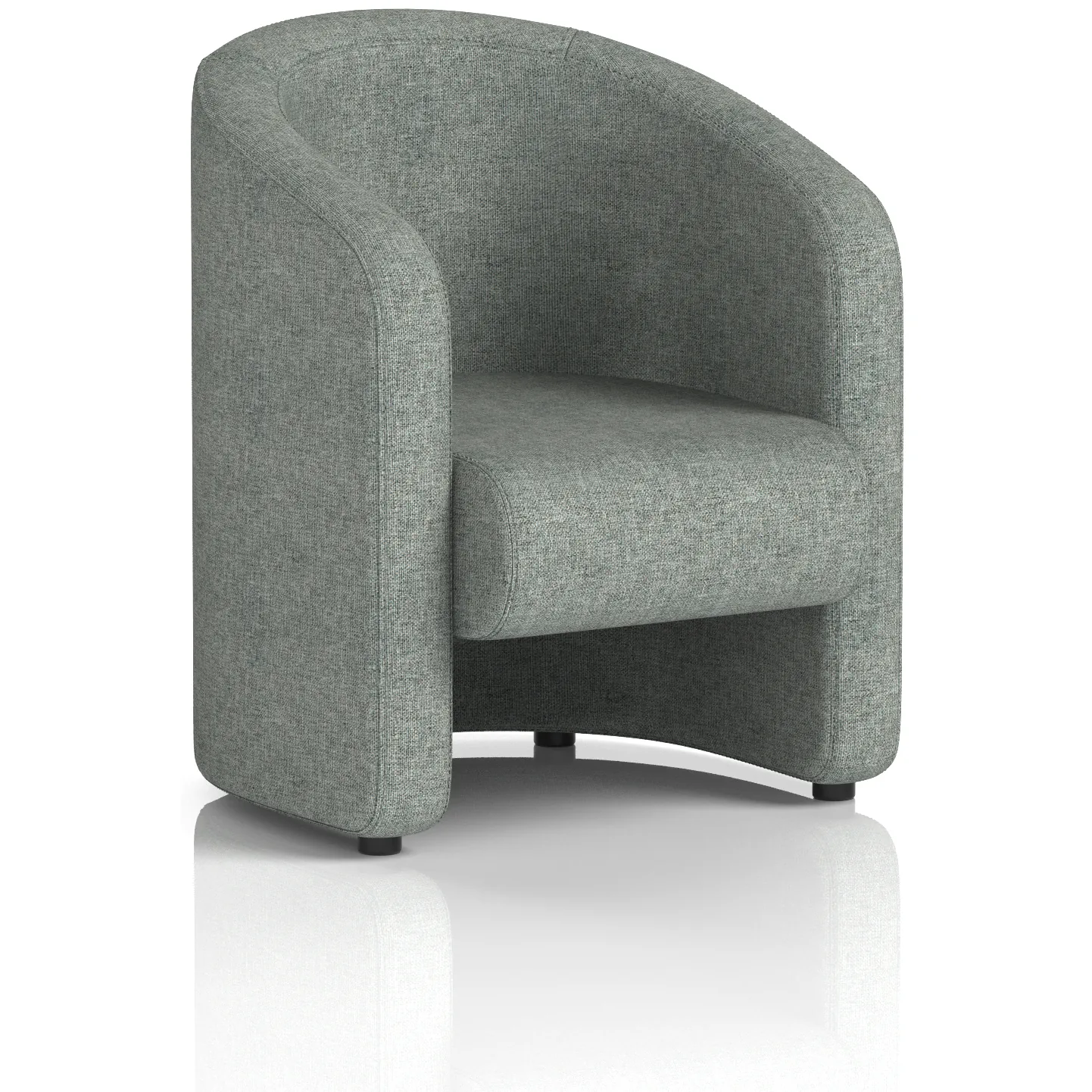 Lamport Curved Back Office Lounge Armchair