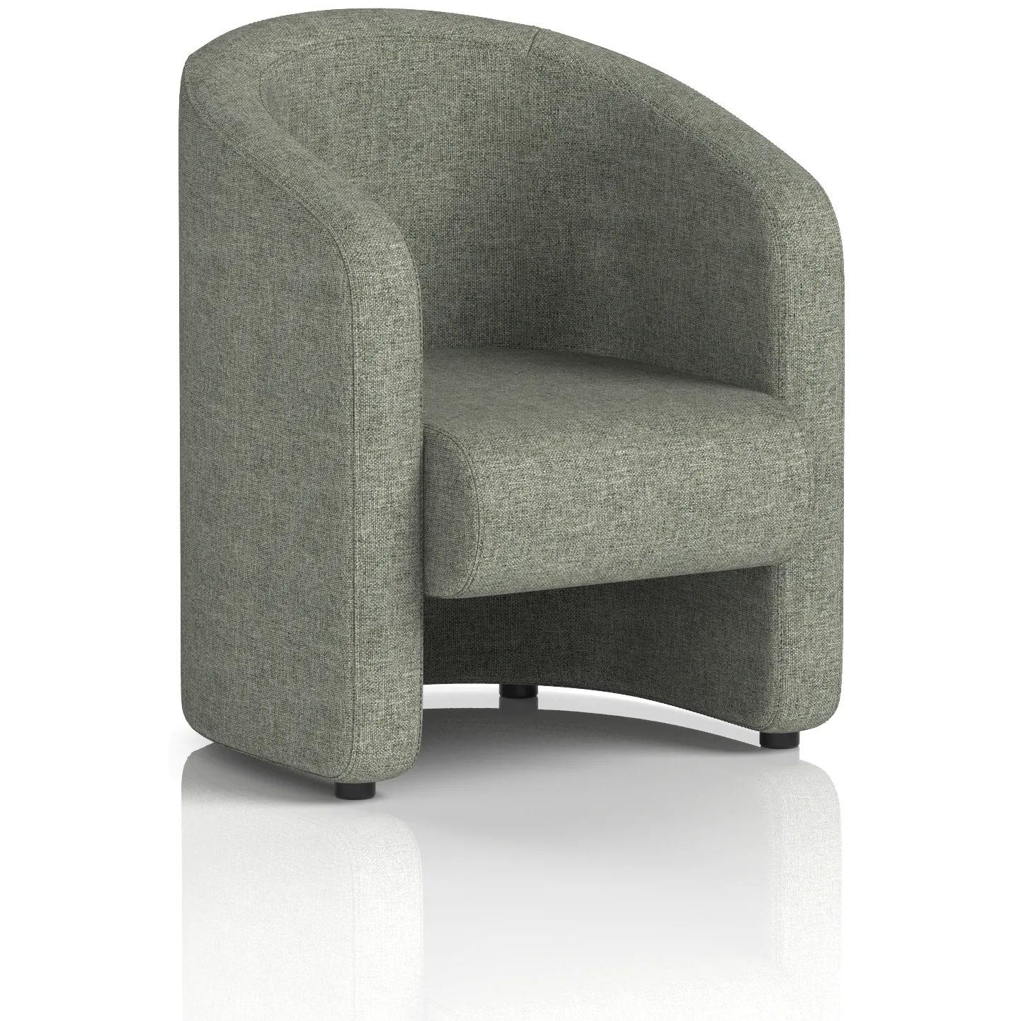 Lamport Curved Back Office Lounge Armchair
