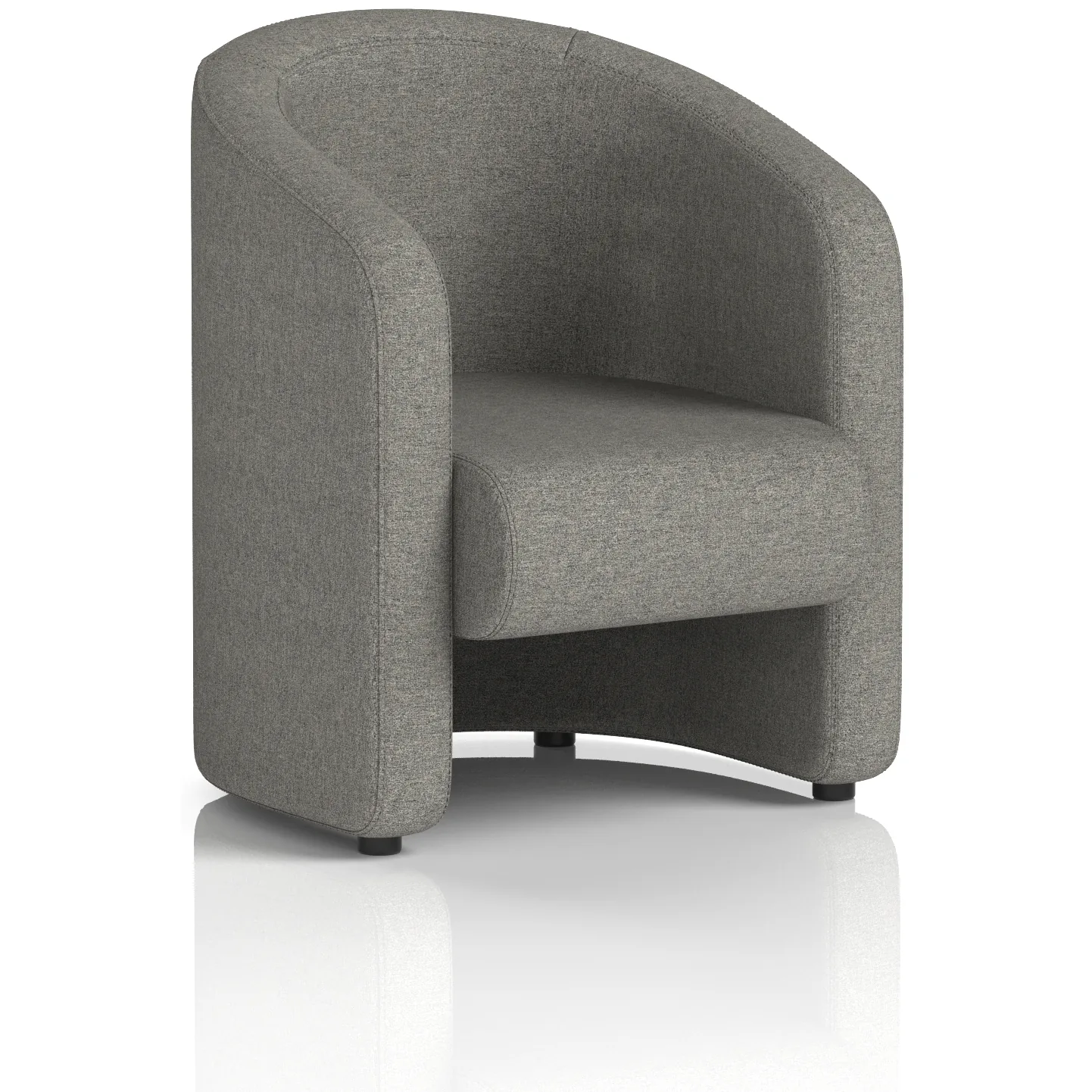 Lamport Curved Back Office Lounge Armchair