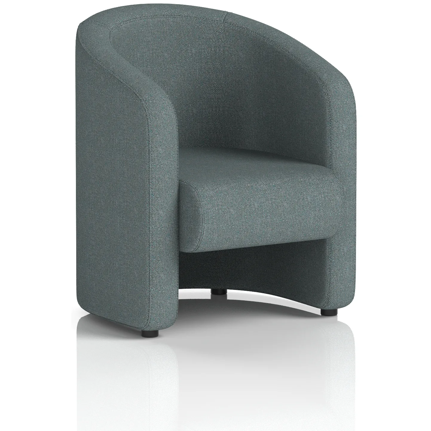 Lamport Curved Back Office Lounge Armchair