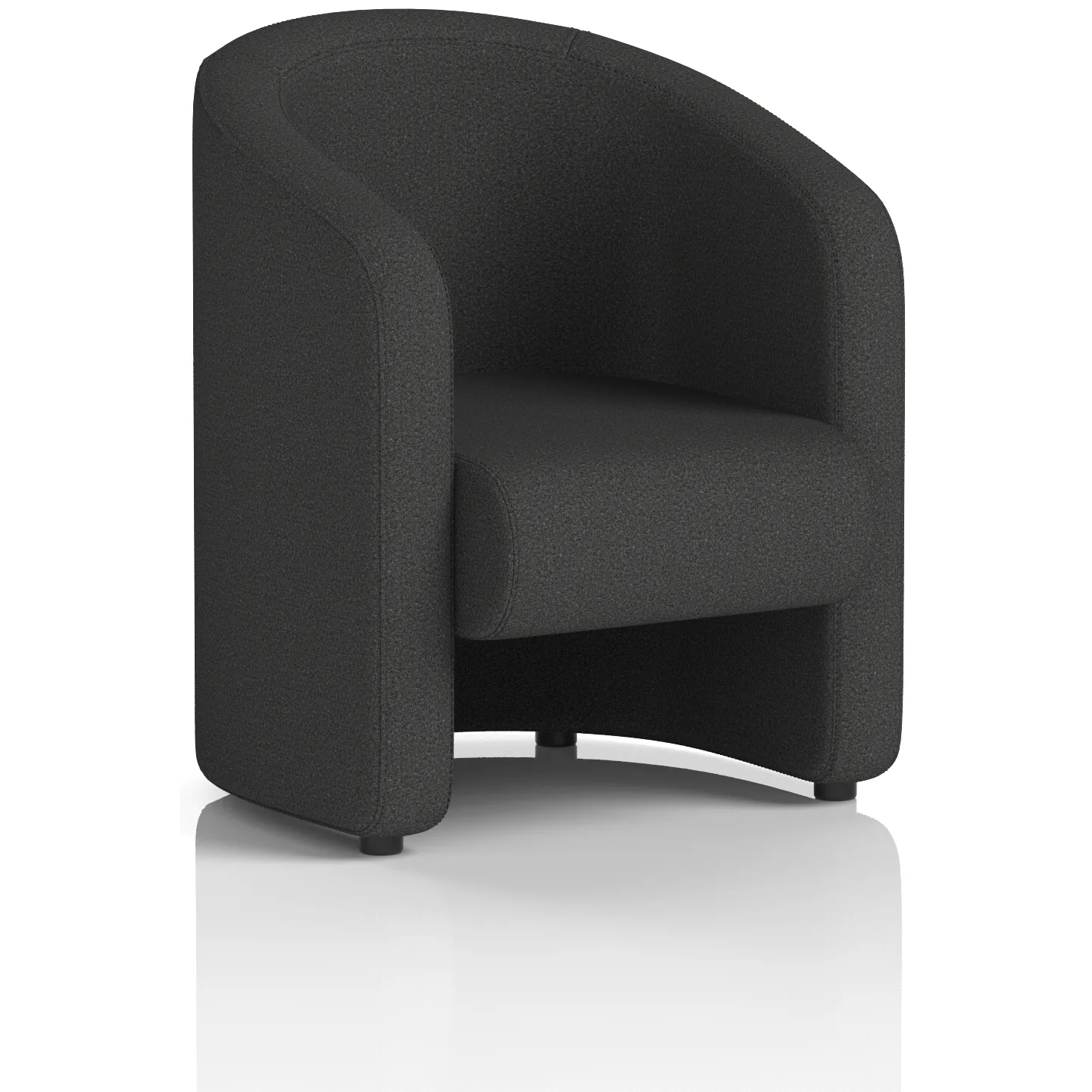 Lamport Curved Back Office Lounge Armchair