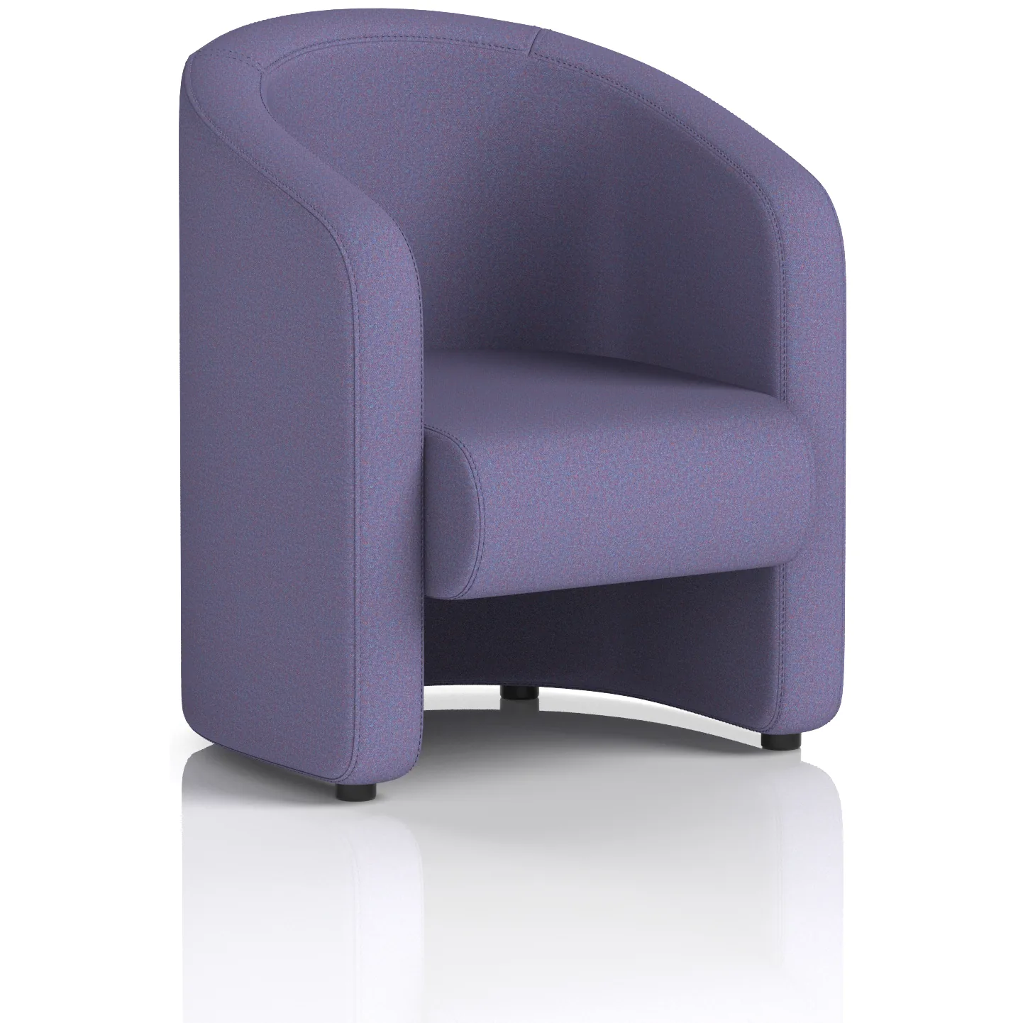 Lamport Curved Back Office Lounge Armchair